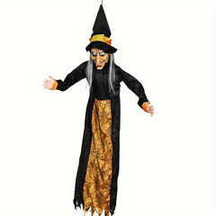 Witch Robot Halloween Decoration