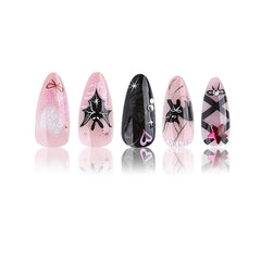 Glamorous Halloween Stiletto Nails