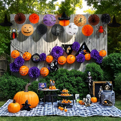 Halloween Party Decoration Set (16pcs)