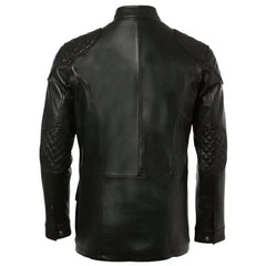 Men’s Exclusive Black Leather Coat