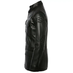 Men’s Exclusive Black Leather Coat