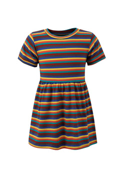 Hazel Rainbow Super Soft Cotton Baby Child Dress-3