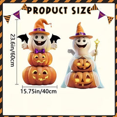 Halloween Garden Decorations with Poles (4pcs)