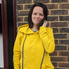 Yellow Breastfeeding Hoodie-0