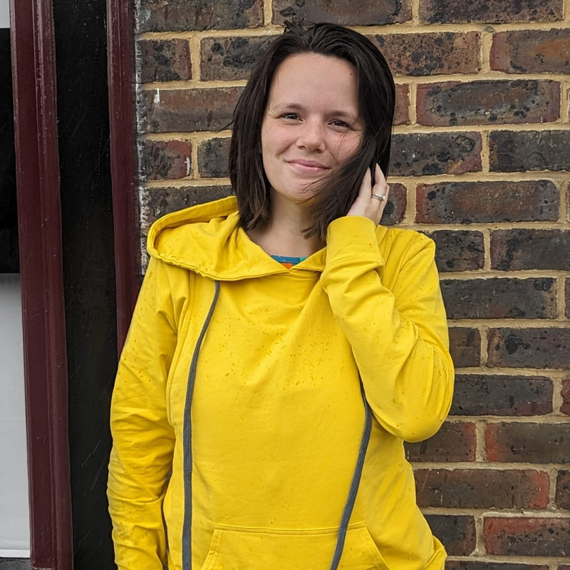 Yellow Breastfeeding Hoodie-0